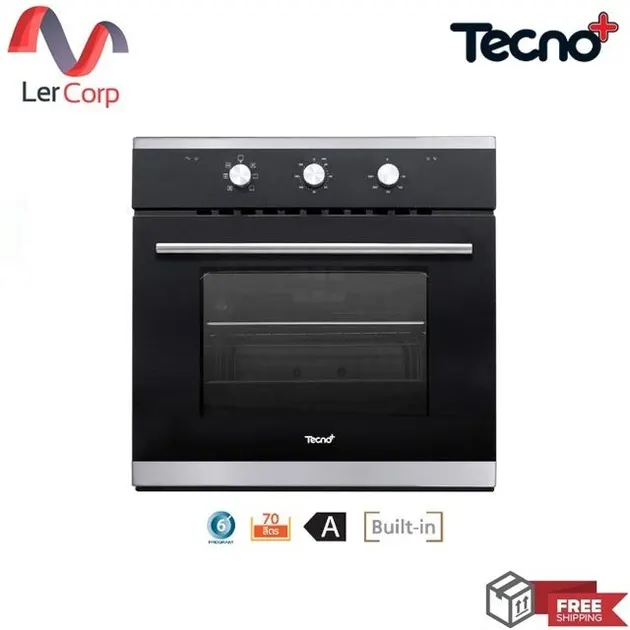 (TECNOGAS) Built-in Oven 6 Programs 60 cm TECNOPLUS Model TNP MN 705 B