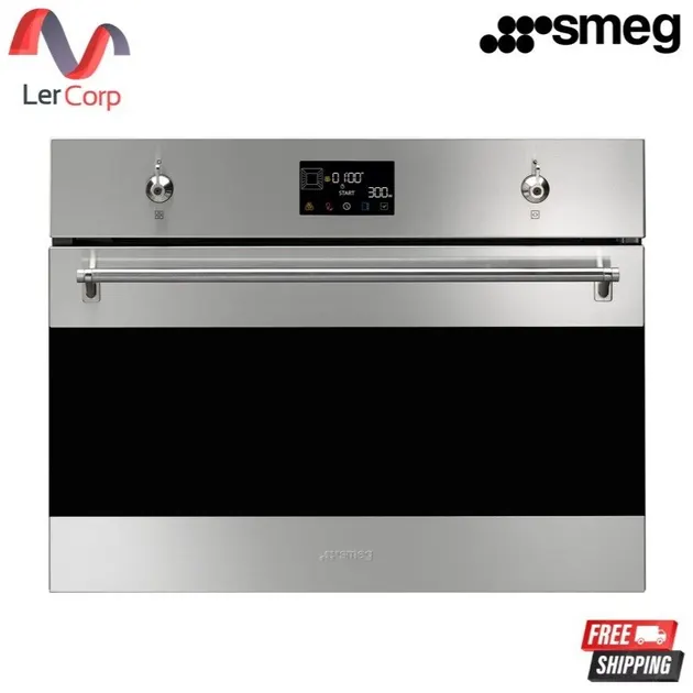 (Smeg) Combination Oven with Microwave Model SO4302M1X