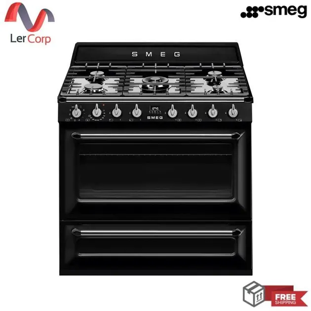 (Smeg) Victoria Aesthetic Cooker TR90BL2 90x60 cm