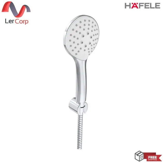 (Hafele) Flexible Hose Shower Set 3-Function Chrome (495.60.668)
