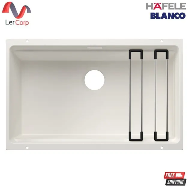 (Hafele) BLANCO SILGRANIT Kitchen Sink ETAGON 700-U White (570.29.790)