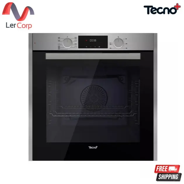 (Tecno) Built-in Electric Baking and Grilling Oven Model TNP LENORA 85 SS 85L Capacity