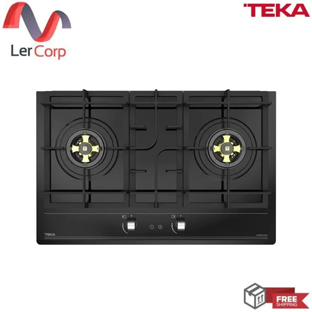 (TEKA) 2-Burner Gas Cooktop GTI 78 2G AI AL 2TR