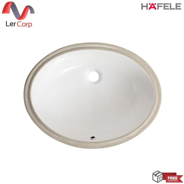 (Hafele) Oval Undermount Basin 570 mm RHINE II (495.60.885)