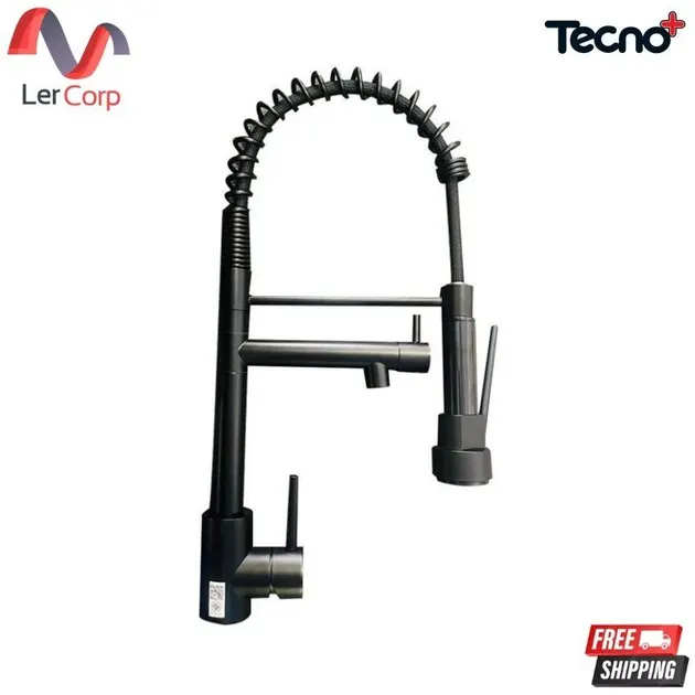 (Tecno) Standing Sink Mixer Tap Black TNP KD 900 BS