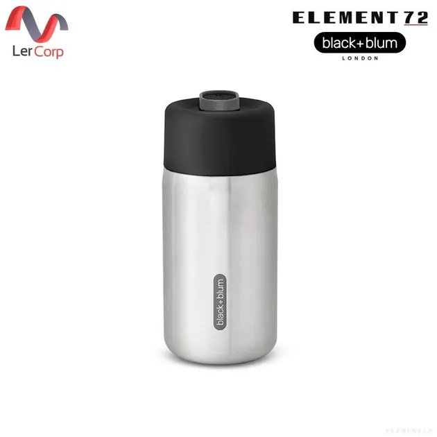 (Element72)BLACK + BLUM แก้วสแตนเลสพกพา รุ่น TRAVEL CUP STAINLESS STEEL สี BLACK