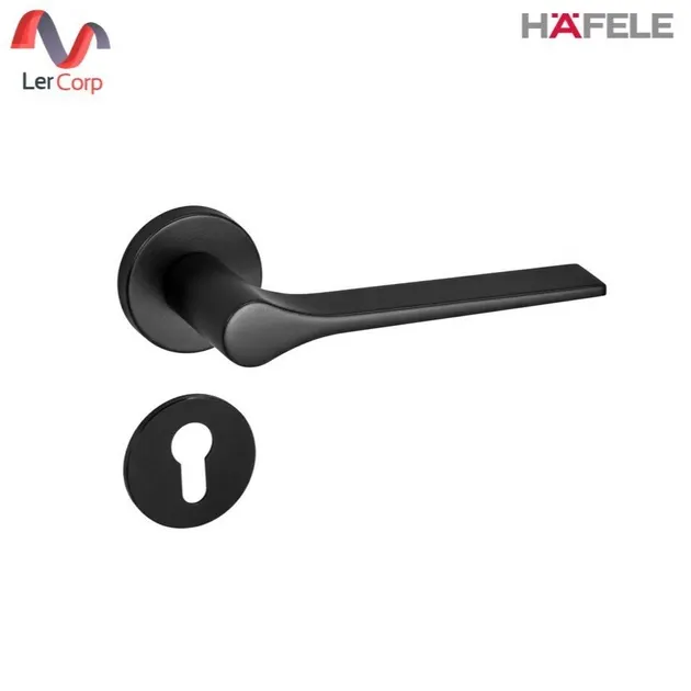 (Hafele) Door Handle Black (900.79.141)