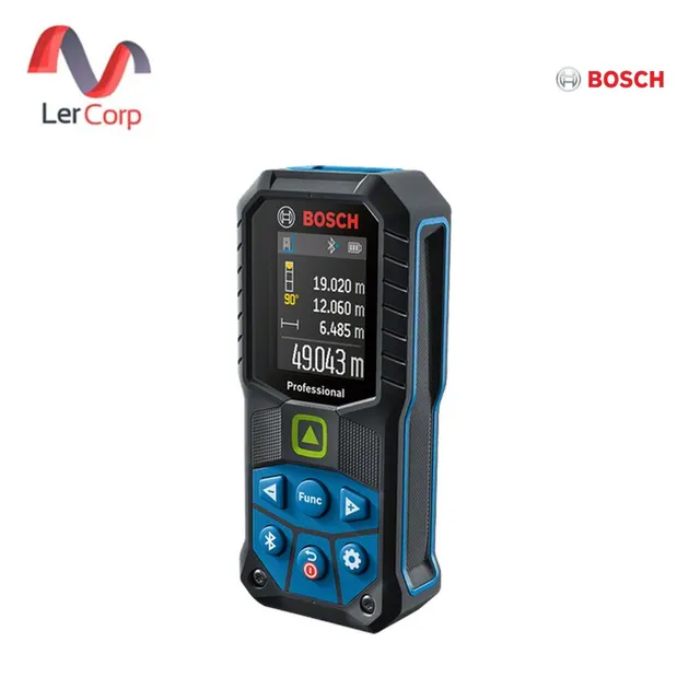 (Bosch PT) Green Laser Distance Meter Bluetooth Connected IP65 Dust and Water Resistant (GLM 50-27 CG)