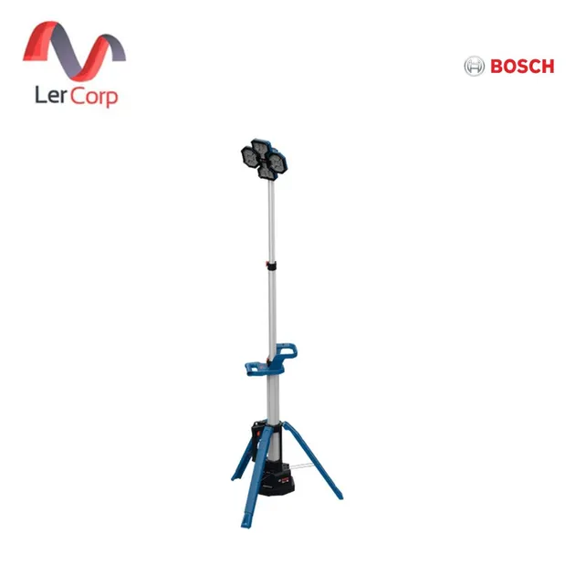 (Bosch PT) Cordless LED Work Light 80 LEDs Maximum Brightness 5000 Lumens 3-Level Adjustable (GLT18V-5000)