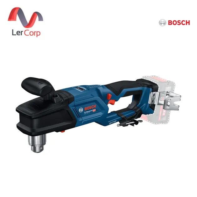 (Bosch PT) Right Angle Cordless Drill/Driver, Brushless Motor, Advanced KickBack Control System (06019N5080)