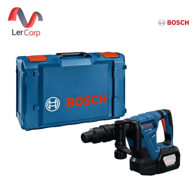 (Bosch PT) Cordless Breaker Chisel with SDS max System, Brushless, 8.5 J Impact Energy (GSH 18V-5)