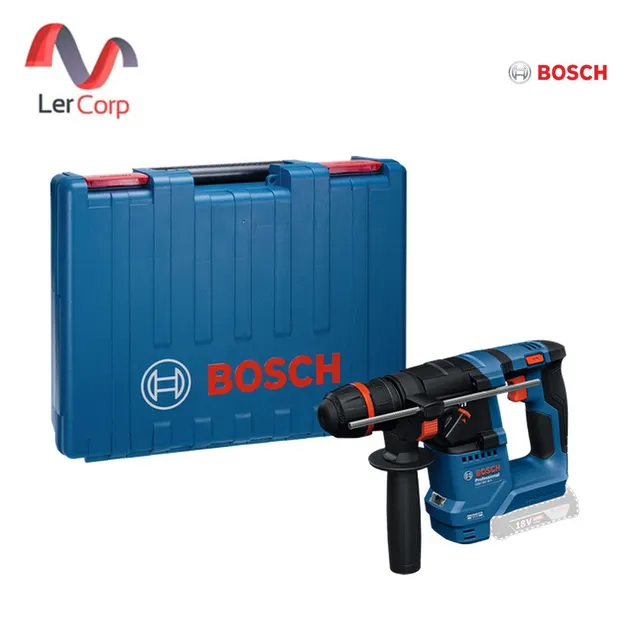 (Bosch PT) Cordless Rotary Hammer Drill with ONECHUCK System Supporting SDS-plus, Round Shank, and Hex Shank PRO GBH 18V-18 X (06119271J0)