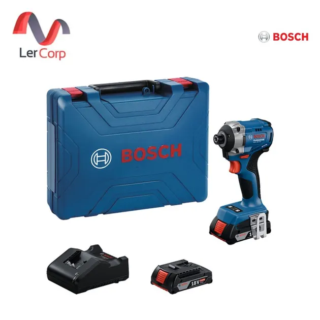(Bosch PT) Cordless Impact Driver Drill, 215 Nm Torque, 3,300 RPM Motor Speed PRO GDR 18V-215