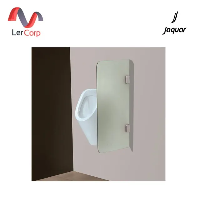 (JAQUAR) แผ่นกั้นโถปัสสาวะทรงสี่เหลี่ยม กระจก 8 มม. (JSE-CHR-810US450X)