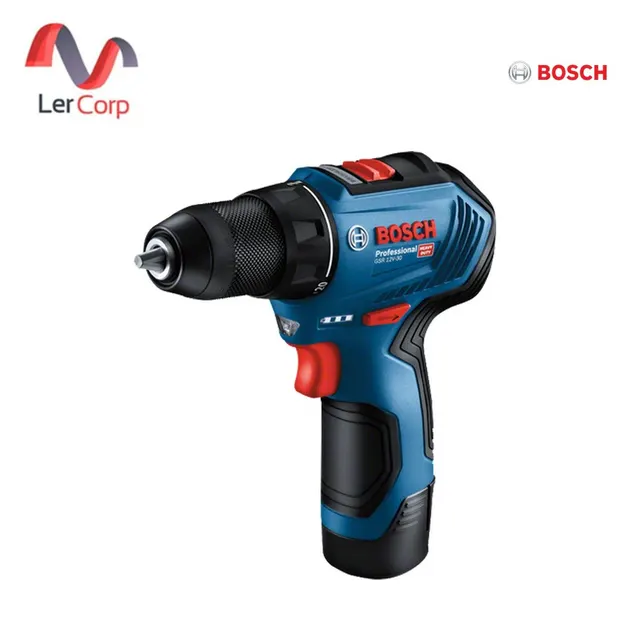 (Bosch PT) สว่าน/ไขควงไฟฟ้าไร้สาย มอเตอร์ไร้แปรงถ่าน แรงบิดสูง (PRO GSR 12V-30)