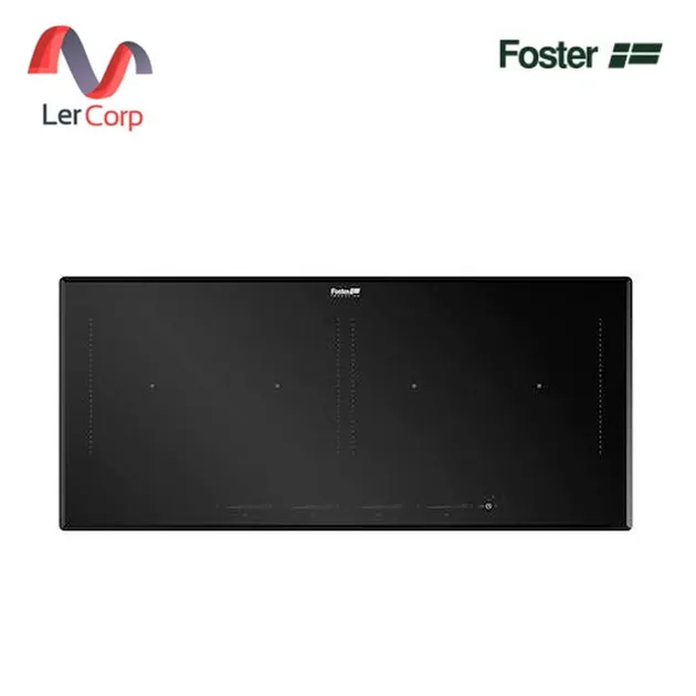 (Foster) เตาแม่เหล็กไฟฟ้า 4 หัว กระจกเซรามิคสีดำ หน้ากว้าง 90 ซม. พร้อมระบบสัมผัส Touch Control (7385646)