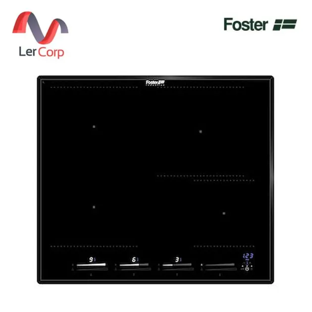 (Foster) เตาไฟฟ้าแบบเหนี่ยวนำ 4 หัว กระจกเซรามิกสีดำ ระบบสัมผัส (7381646)