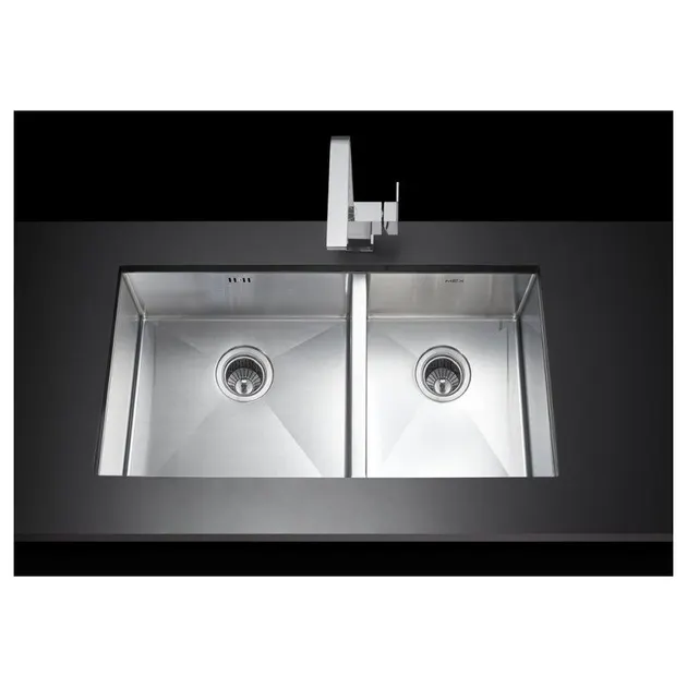 2-Bowl Undermount Sink 1.0mm Thick Model BSC822