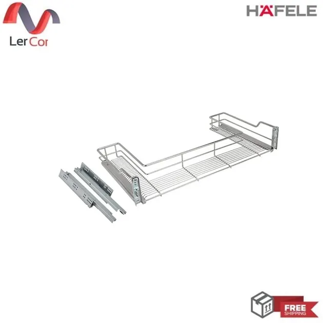 (Hafele) Front Pull-Out Undersink Basket Set for 1000 mm Cabinet (495.35.023)