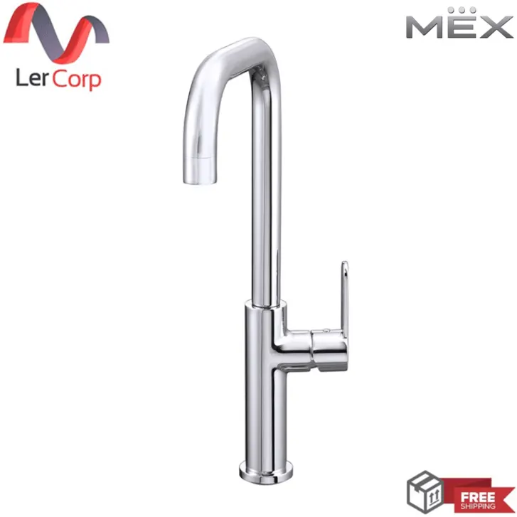 (Mex) Chrome Single Cold Tap for Sink, Counter-mounted, Model 1105KSB-E9