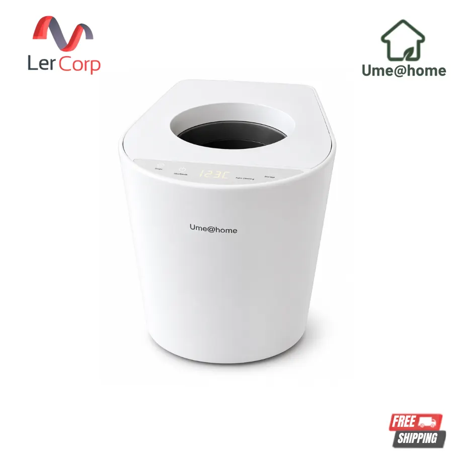 (Ume) Automatic Food Waste Disposer 4.5L Thai Language Reduces Kitchen Odors Decomposes Waste 80-90% All-in-One Machine Quiet Operation Safe