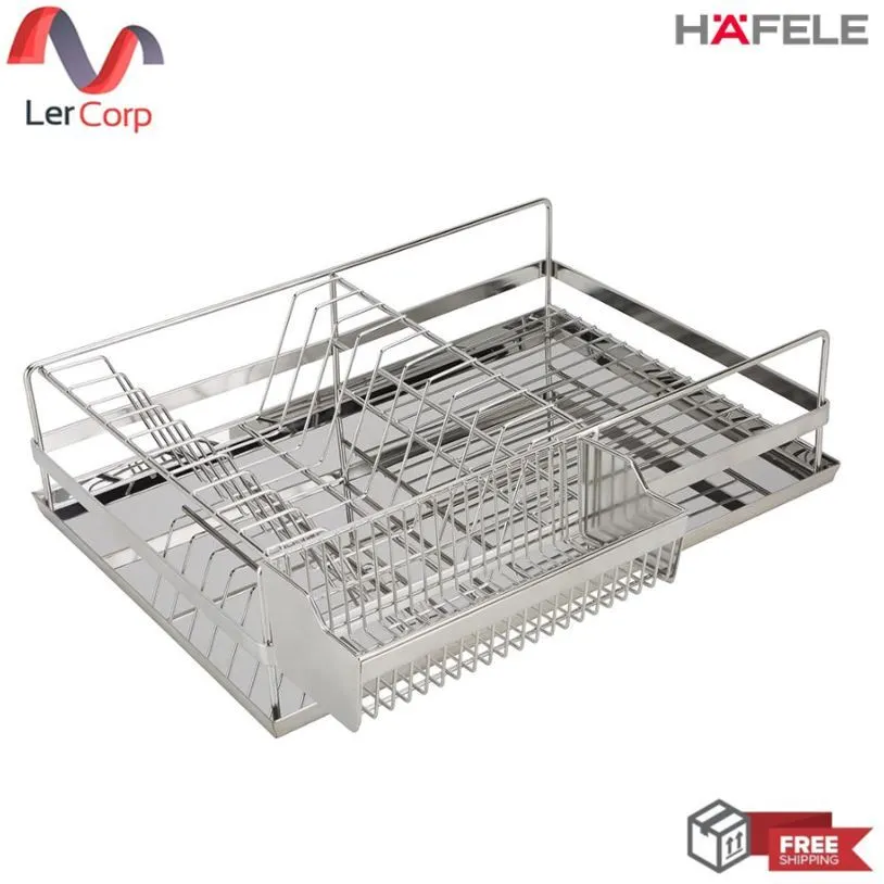 (Hafele) Standalone Plate Rack, 1 Layer (495.34.191)