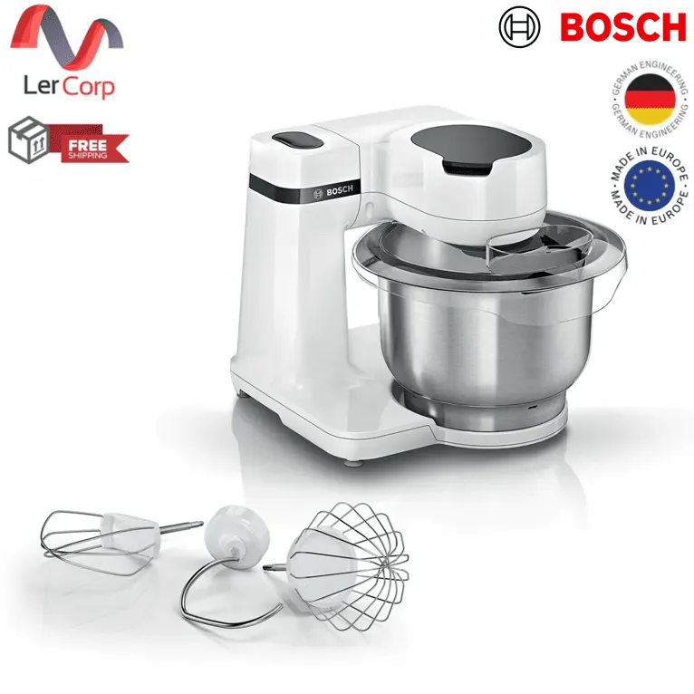 (Bosch) Food Processor MUMS2EW00 3.8 Liter White
