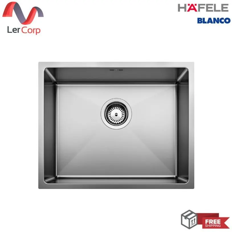 (Hafele) Single Bowl Stainless Steel Sink BLANCO QUATRUS R15-IU (570.27.000)