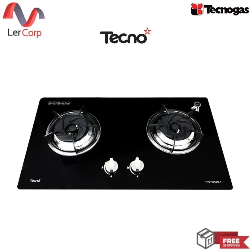 (Tecnogas) Tecnostar Gas Stove 2 Burners Model TNS HB E2G.1