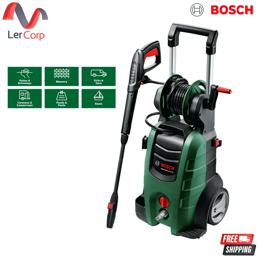 (Bosch PT) High-Pressure Washer 140 bar 2100W ADVANCED AQUATAK (INDUCTION MOTOR)