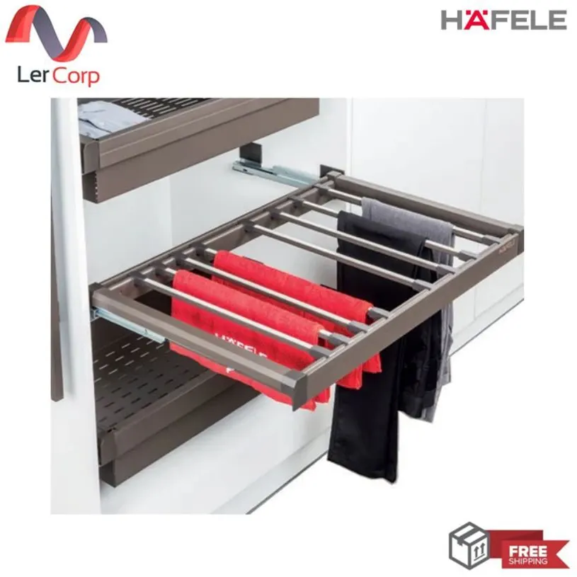 (Hafele) Trouser Rack for 800 mm Wide Cabinet (498.05.152)