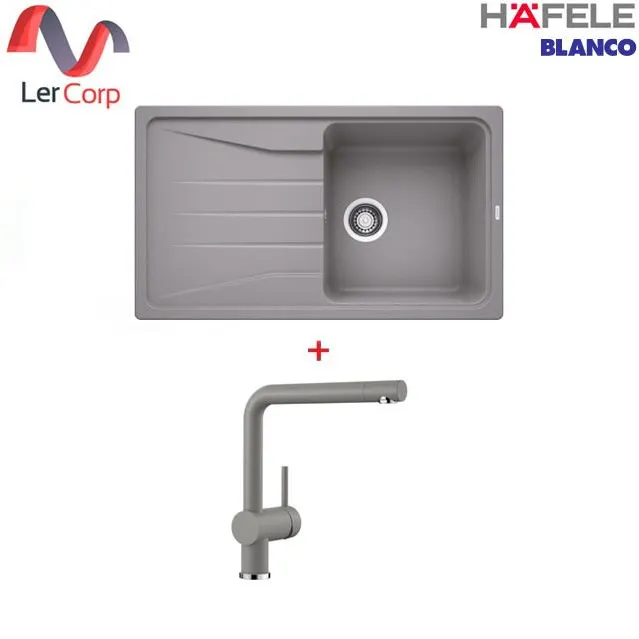 (HAFELE) Summer set 4 Kitchen Sink + Faucet (570.29.939)