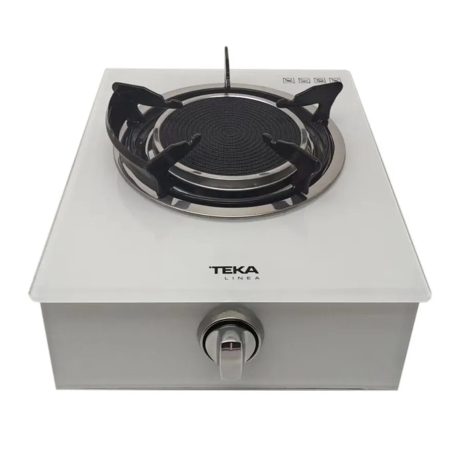 TEKA Gas Cooktop Table Top 1 Burner Model GIM1 White Size 36 cm