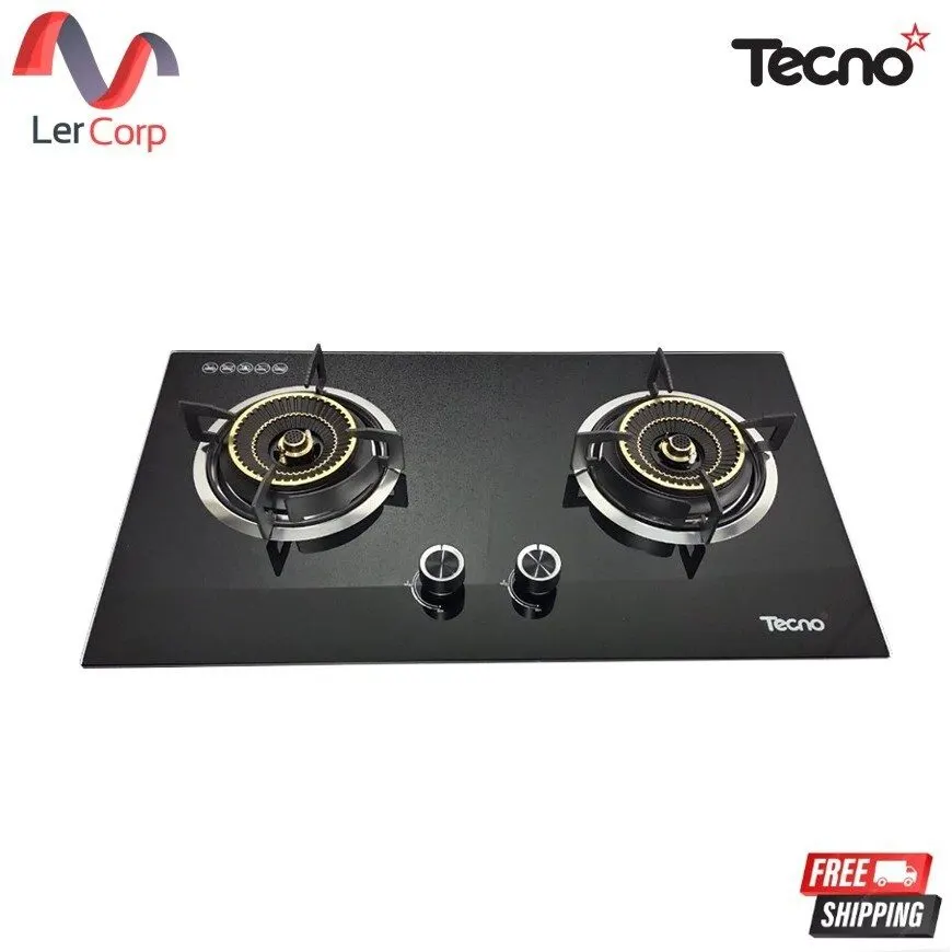 (Tecno) Ceramic Glass Built-in Hob 2 Burners Model TNS HB 207341 GB
