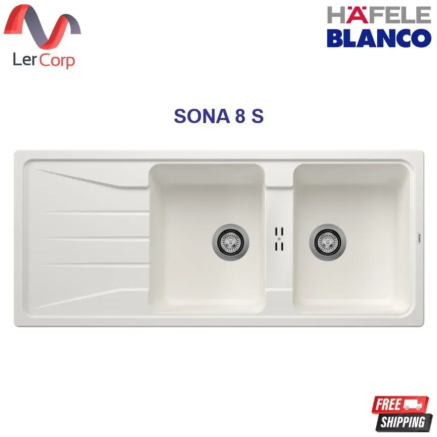 (Hafele) BLANCO SONA 8S Kitchen Sink (495.39.526)