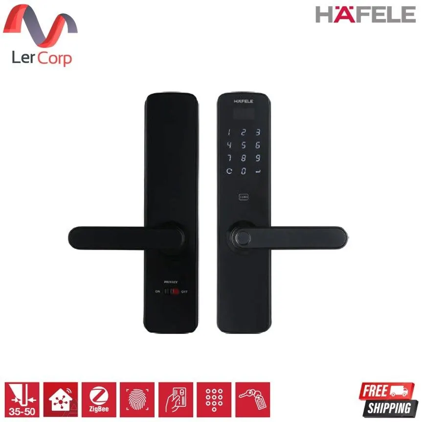 (Hafele) Digital Door Lock Set DL7100 with ZigBee and Gateway (499.21.198)