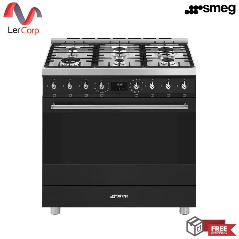 (Smeg) Classica Aesthetic Cooker Model C9GMMB2 90x60 cm