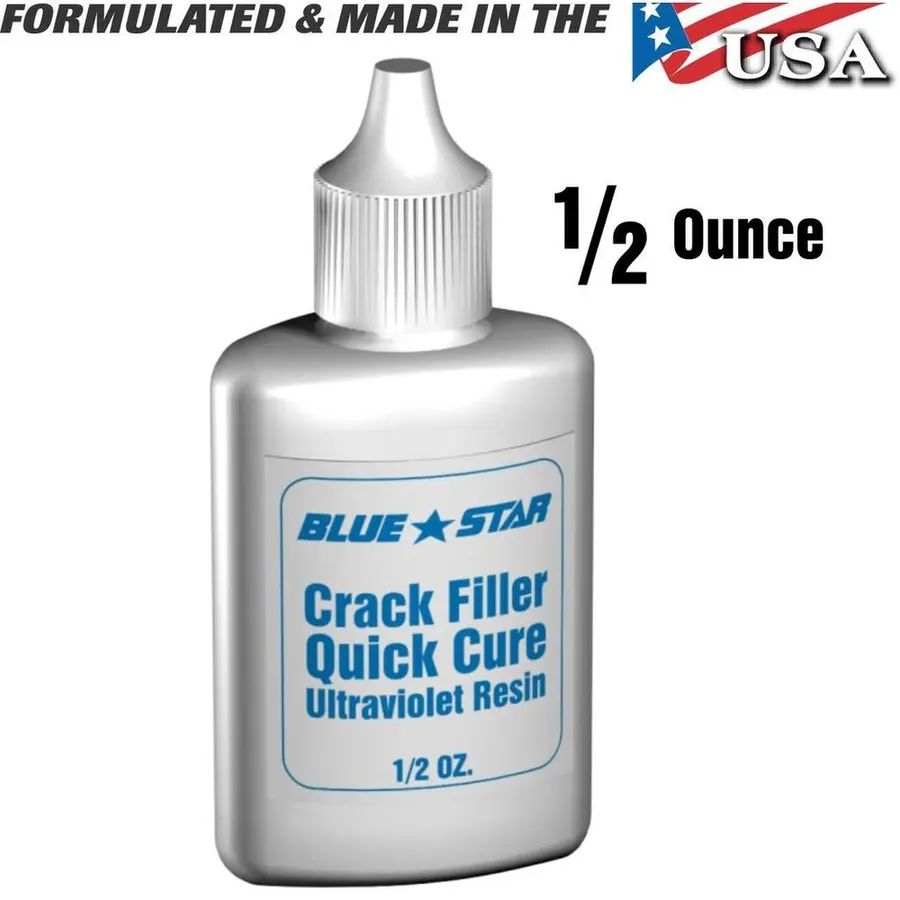 (Bluestar) Automotive Glass Repair Liquid 1/2 oz (White)