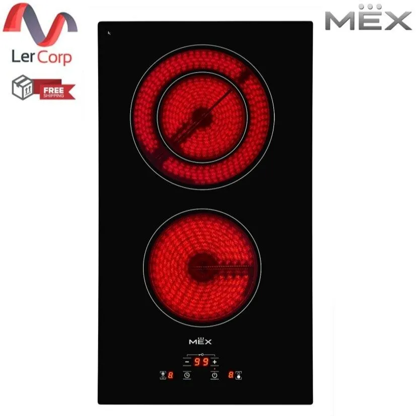 (Mex) Ceramic Glass Electric Cooktop 30 cm Model VRH6232