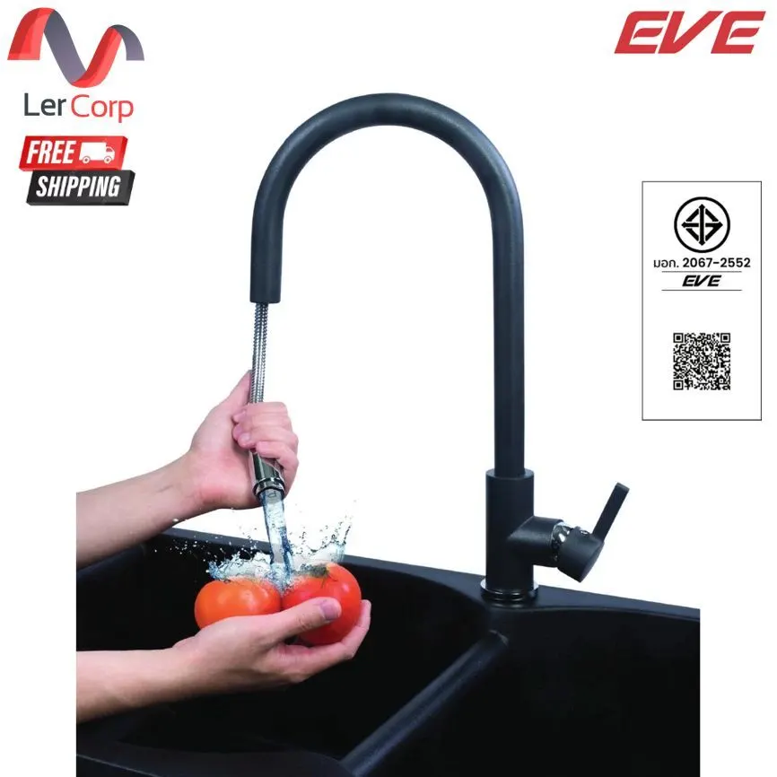 (Eve) Kitchen Faucet AZTAC II BLACK Model