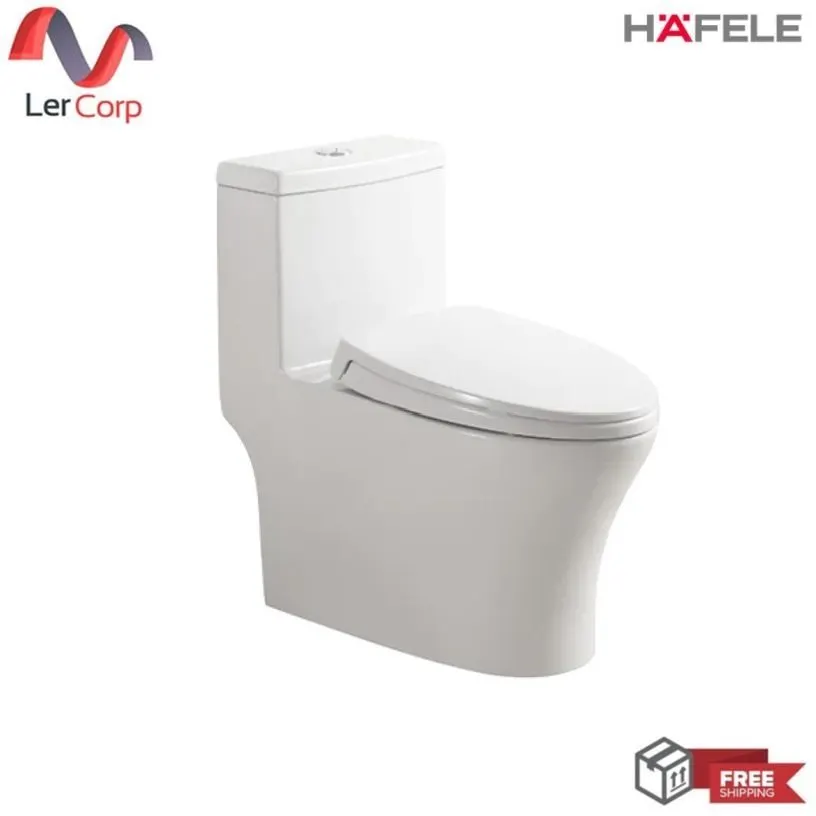 (Hafele) One-Piece Toilet 495.61.474