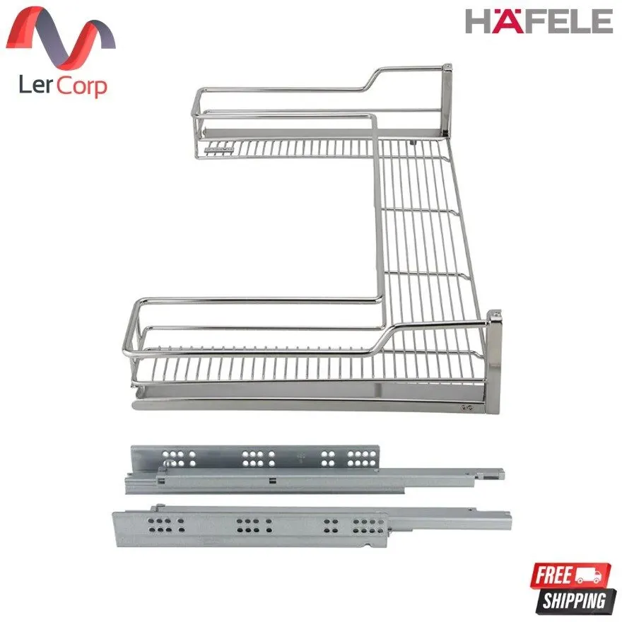 (Hafele) Front Pull-Out Undersink Basket 900mm (495.35.153)