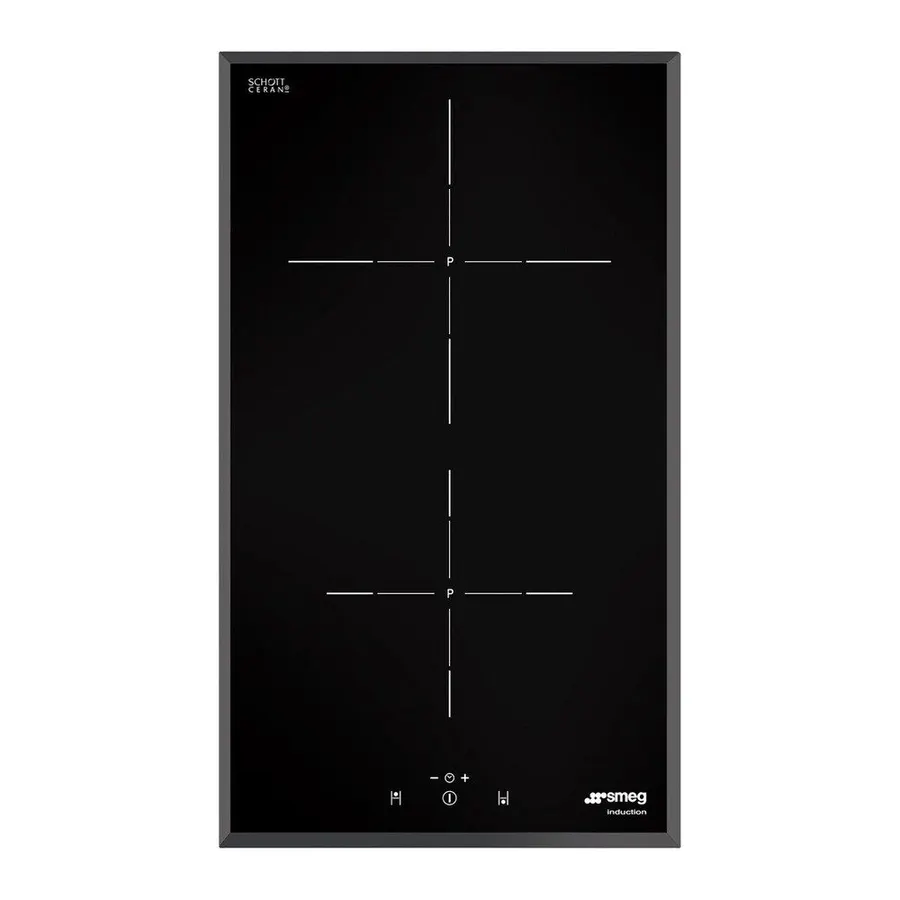 (Smeg) Induction Hob (Smeg) Classic Aesthetic 2 Burner Model SI5322B