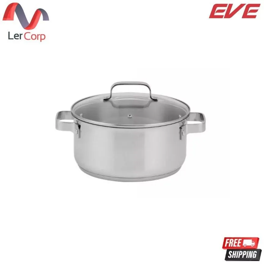 (Eve) Pot with Glass Lid Ø 24 cm