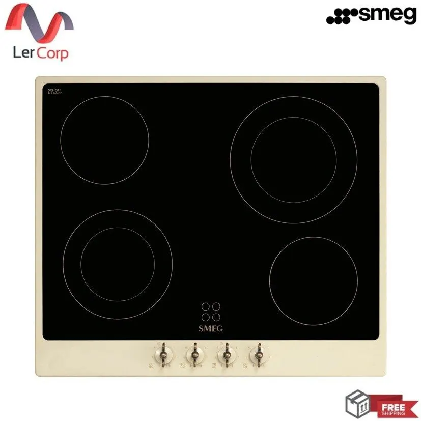 (Smeg) Built-in Electric Hob Model P864PO