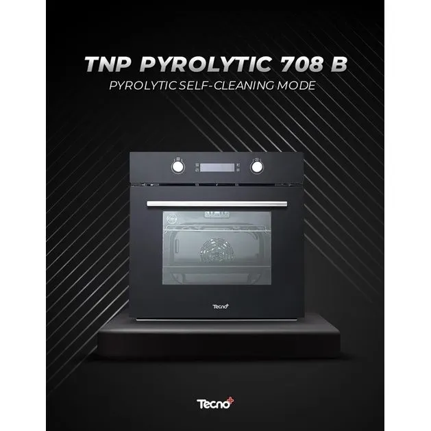 (Tecnogas) TNP PYROLITIC 708 B Built-In Oven