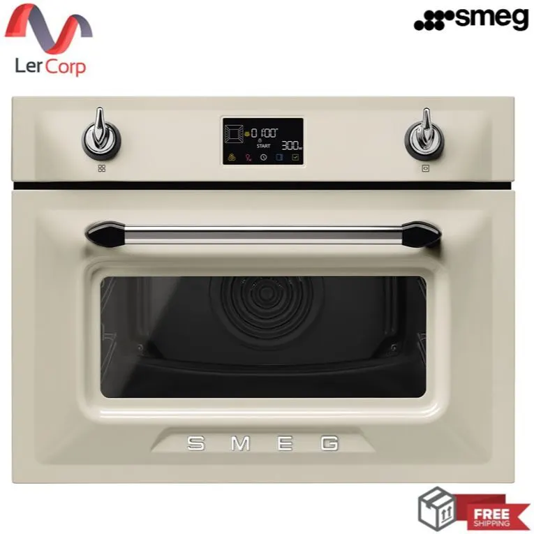 (Smeg) Combination Oven and Microwave Oven Model SO4902M1P