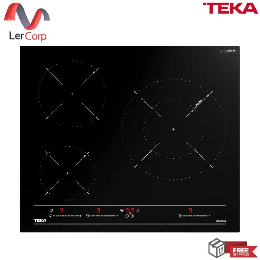 (Teka) Induction Cooktop 3 Cooking Zones Model IBC 63015 BK MSS