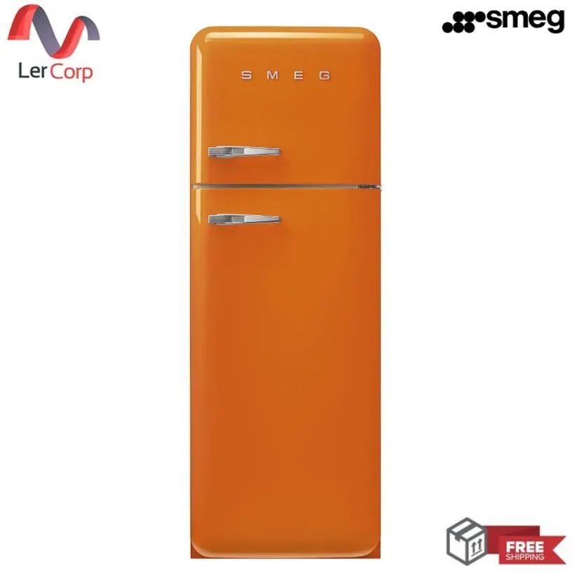 (Smeg) Refrigerator Smeg 50's retro model FAB30ROR5 Orange