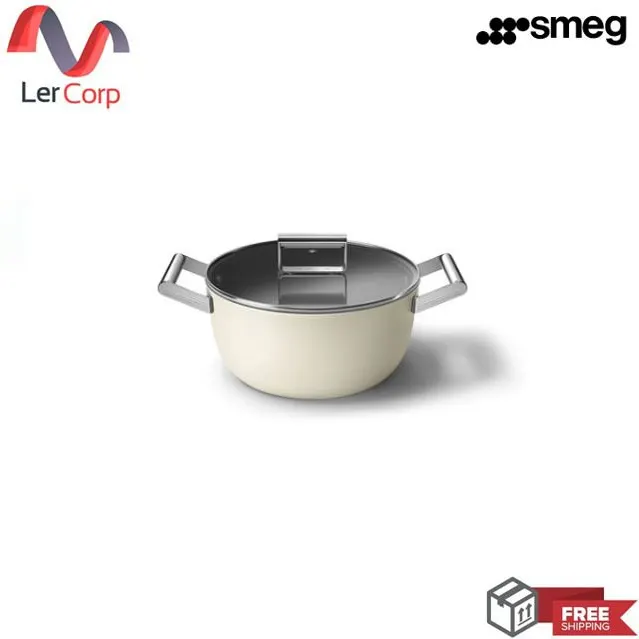 (Smeg) Smeg Casserole Cream Color Model CKFC2411CRM